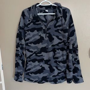 Camo Fleece Quarter Zip